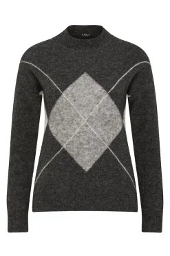 Aberdeen Argyle Jumper - Charcoal