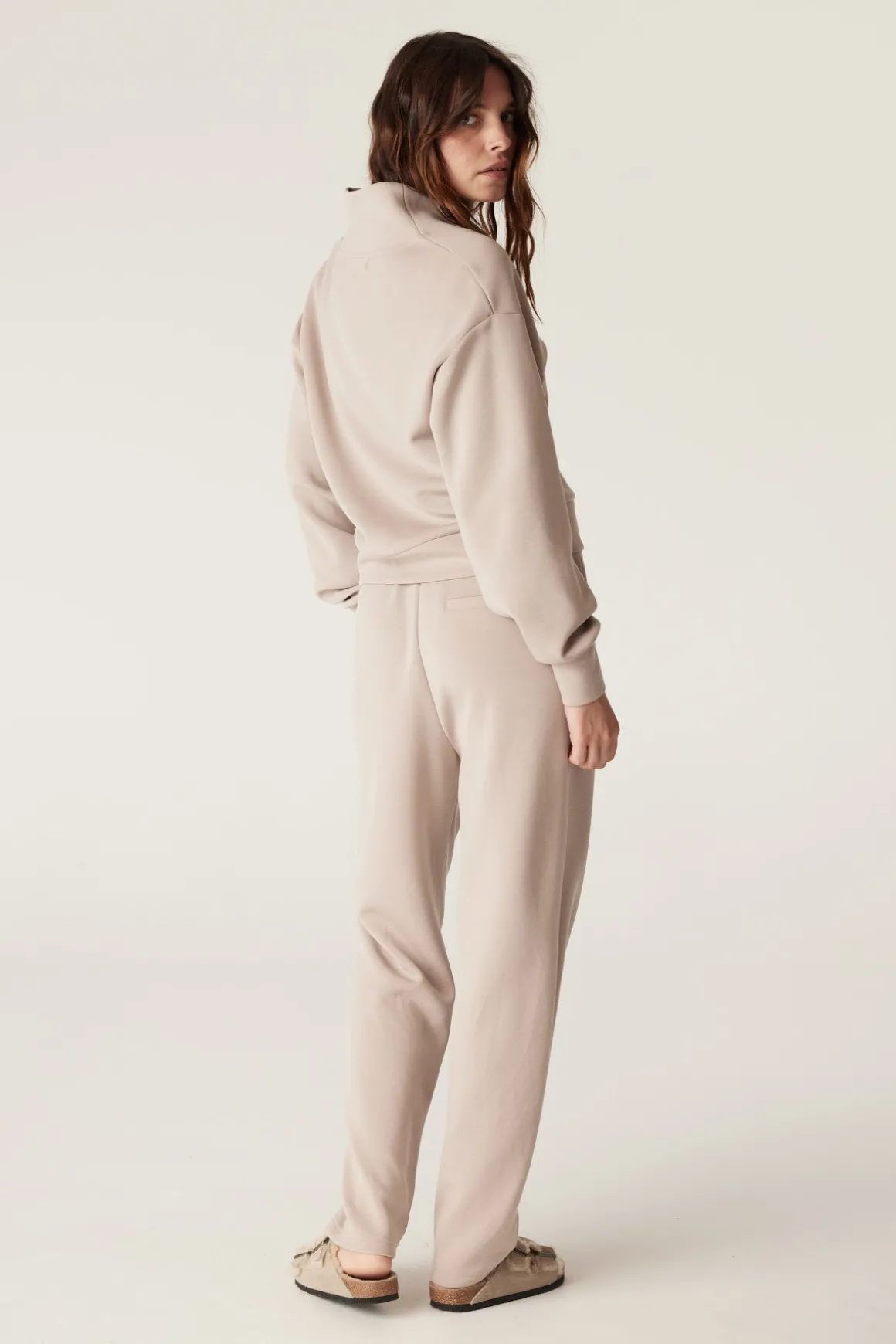 Amsterdam Track Pant - Stone