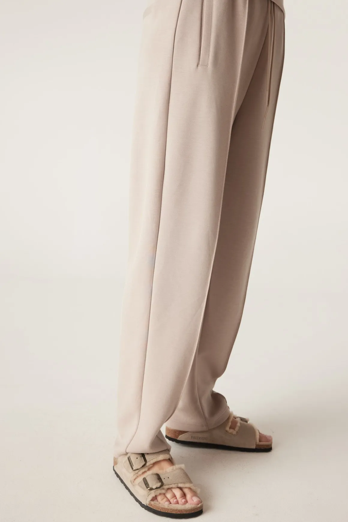Amsterdam Track Pant - Stone