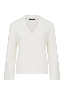 Asher Cotton Jumper - Ivory