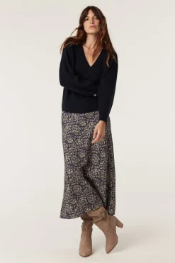 Audrey Merino Jumper - Midnight Navy