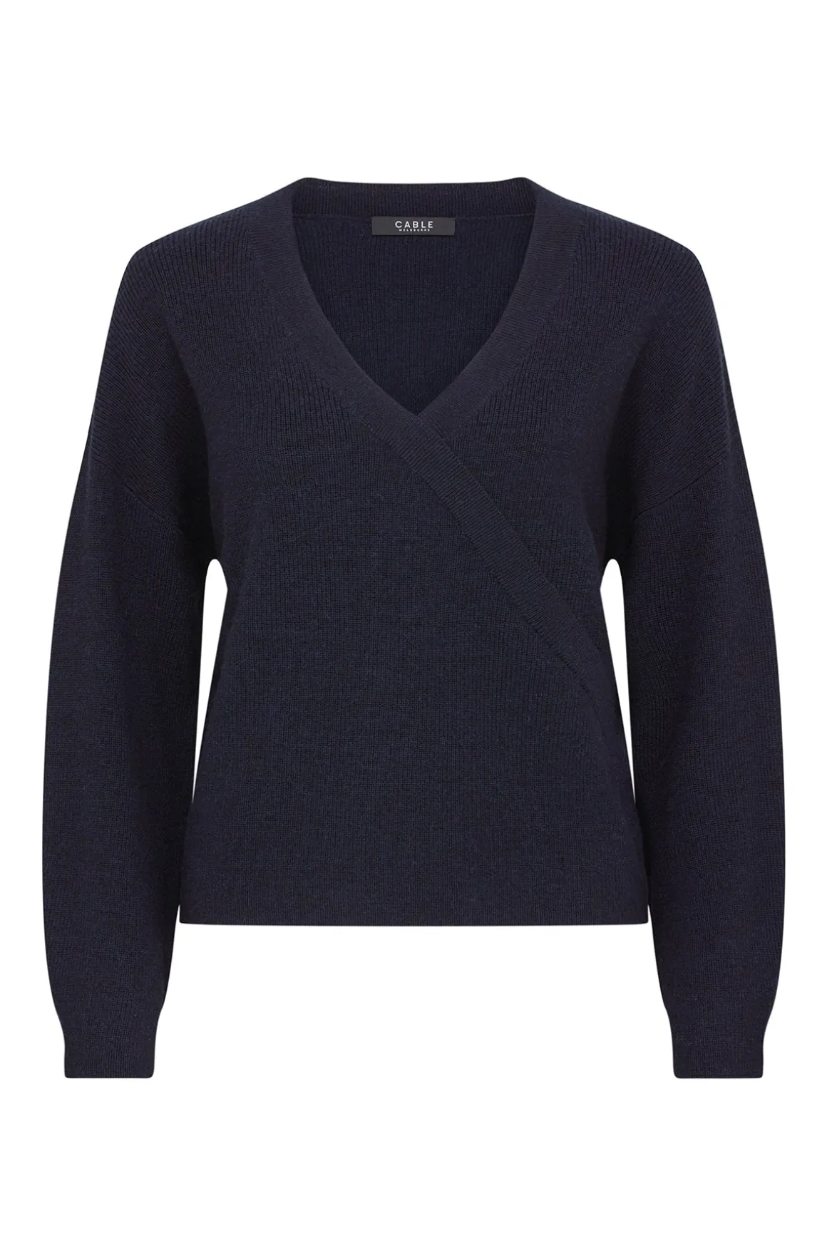 Audrey Merino Jumper - Midnight Navy