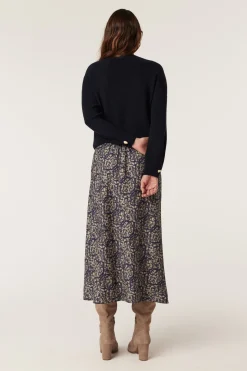 Audrey Merino Jumper - Midnight Navy
