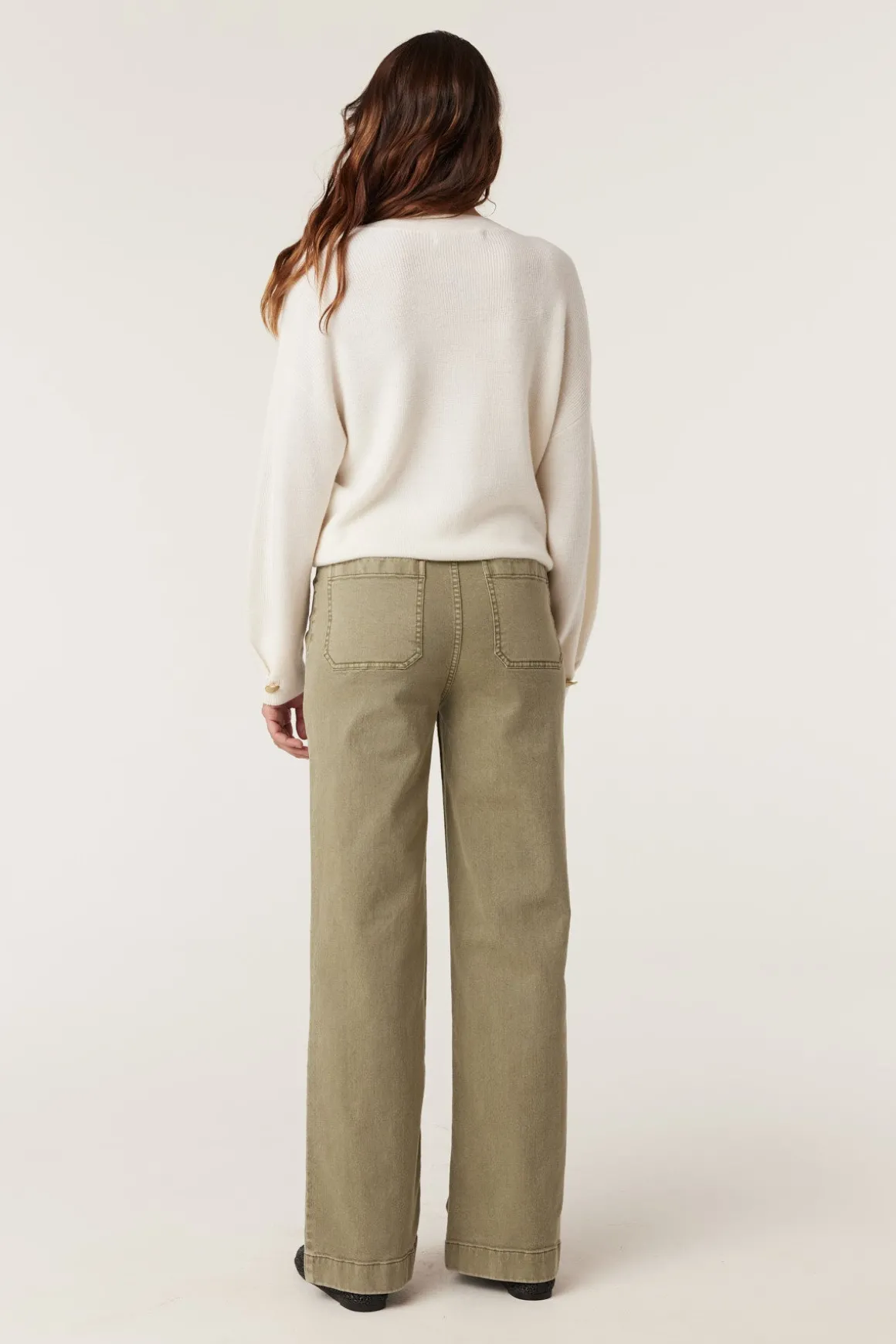 Audrey Merino Jumper - Milk
