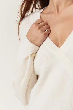Audrey Merino Jumper - Milk