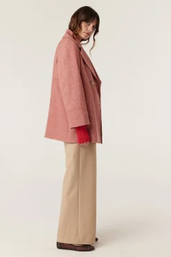 Brenan Coat - Red Twill