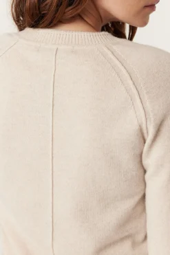 Cashmere Crew Jumper - Oatmeal