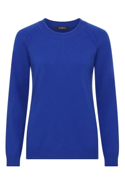Cashmere Crew Jumper - Sapphire Blue