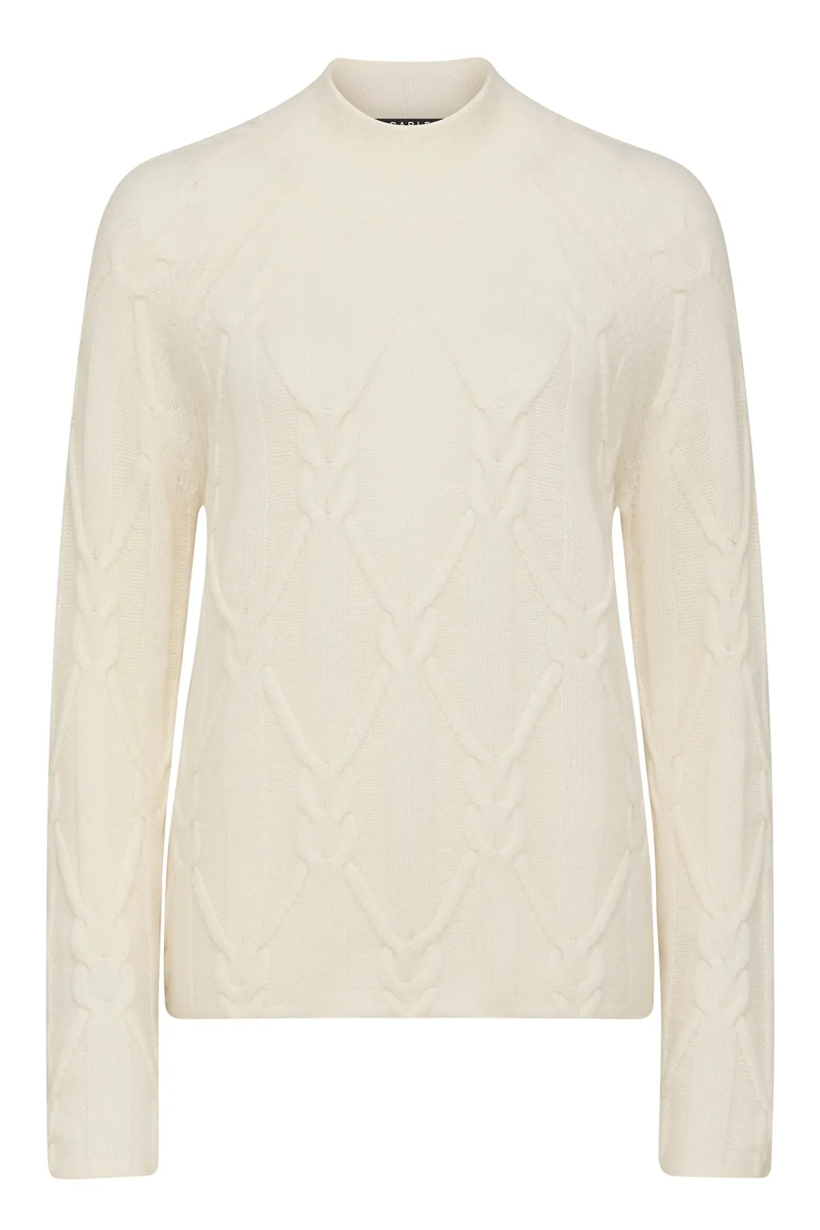 Cashwool Cable Jumper - Milk