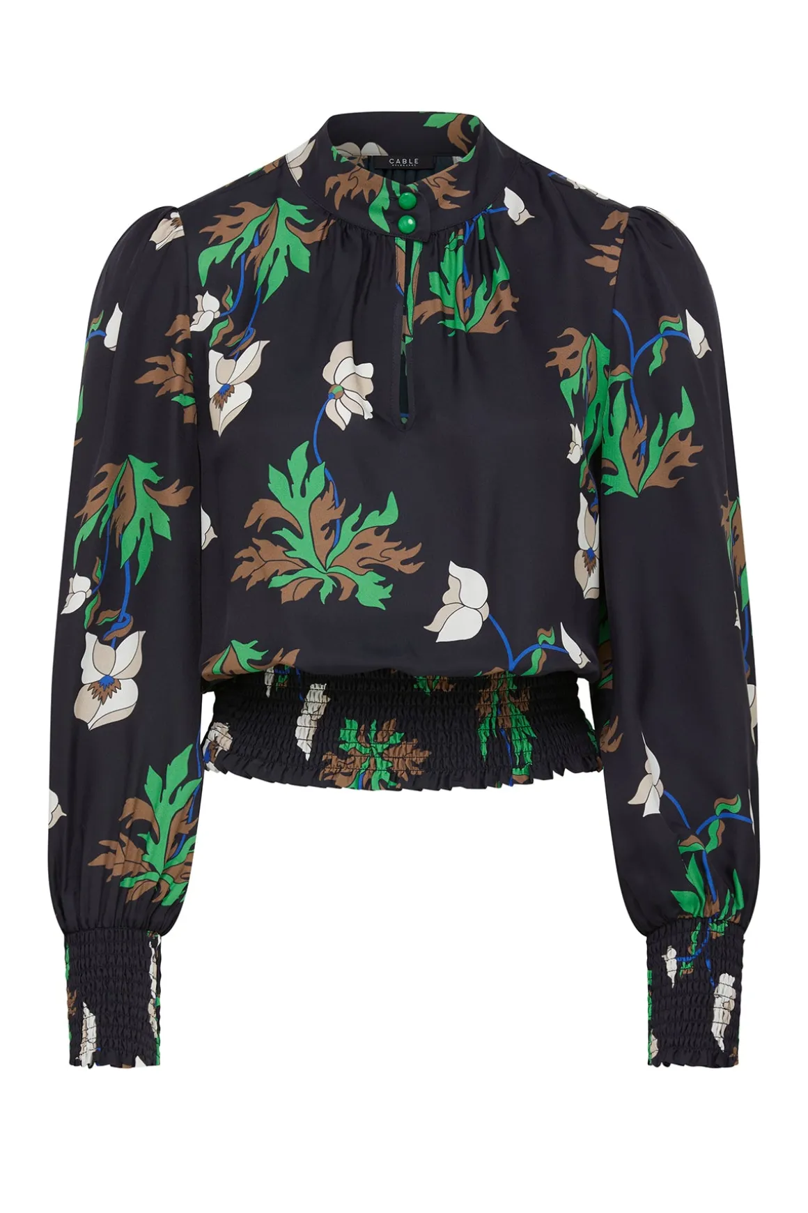 Colette Blouse - Wild Flower Print