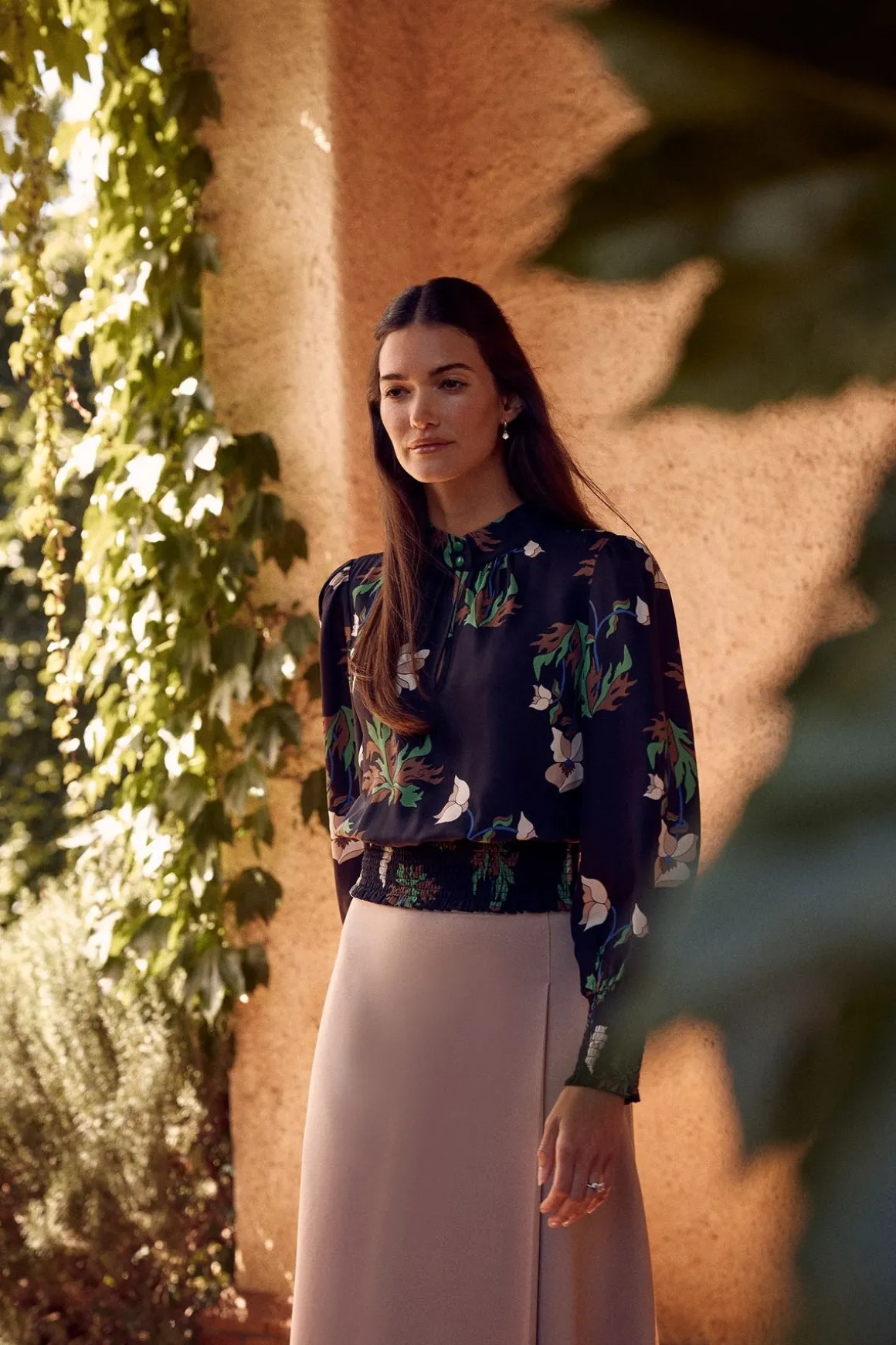 Colette Blouse - Wild Flower Print