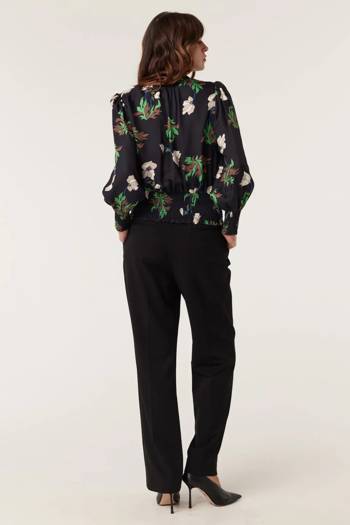 Colette Blouse - Wild Flower Print