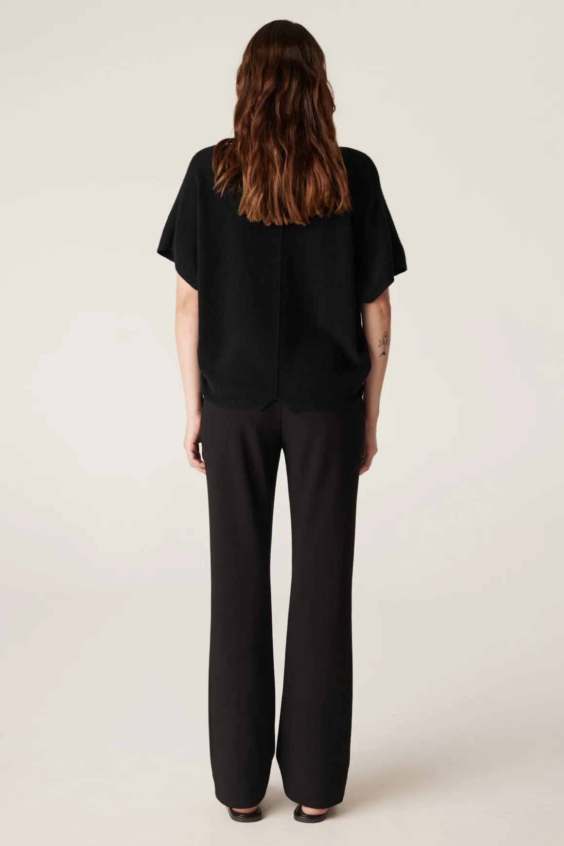 Dana Crepe Pant - Black