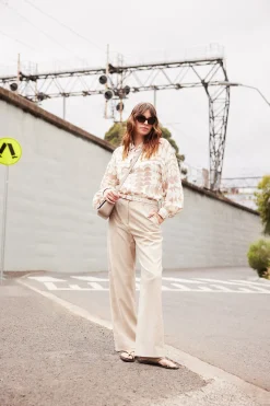 Dune Blouse - Half Moon Print