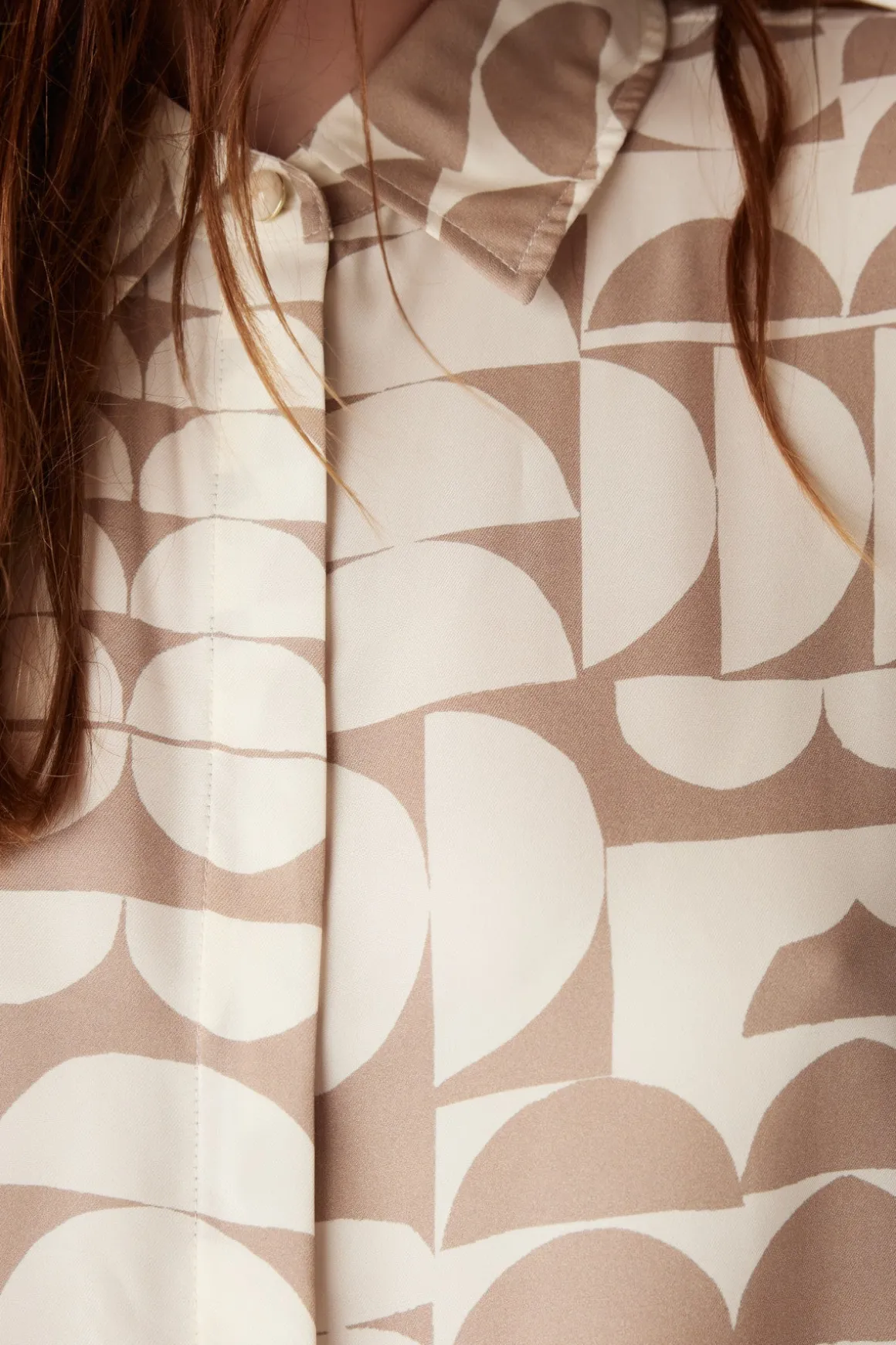Dune Blouse - Half Moon Print
