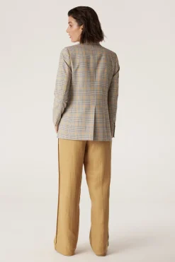Elton Blazer - Yellow Check