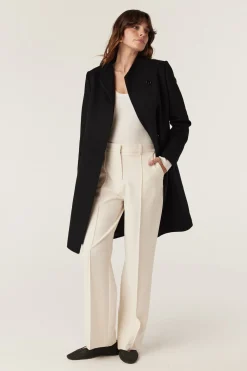Eton Wool Coat - Black