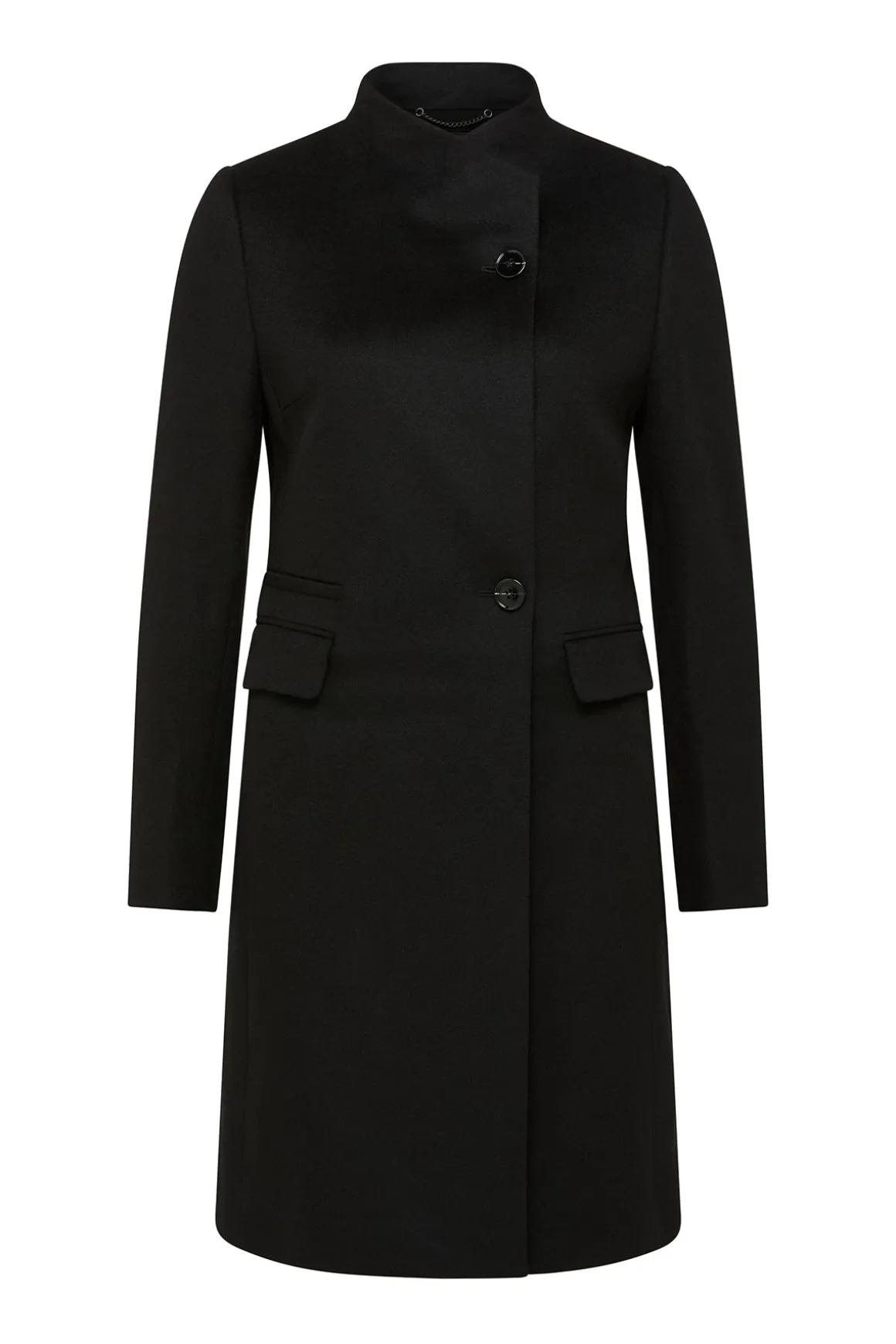 Eton Wool Coat - Black