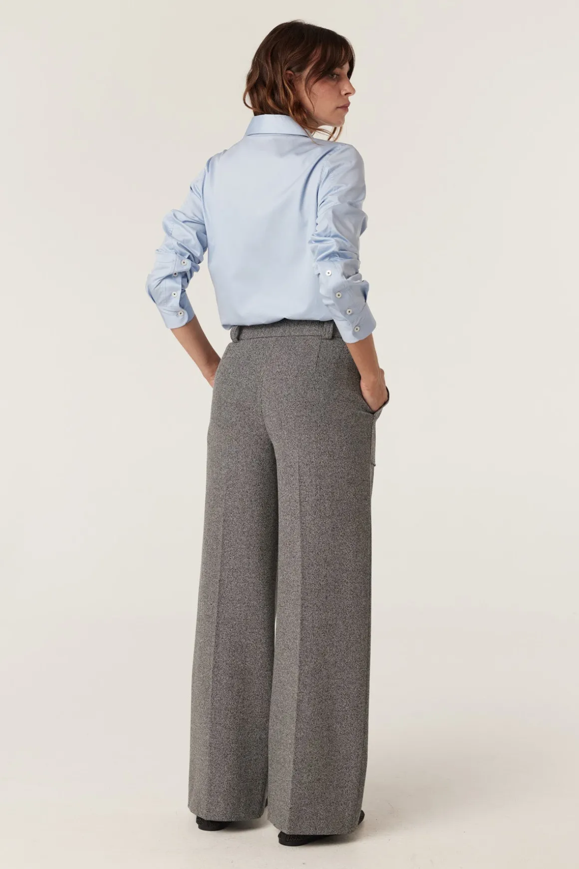 Evie Pant - Charcoal Marle