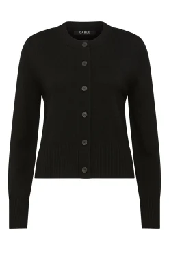 Harriet Merino Cardigan - Black