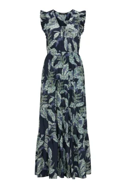 Havana Maxi Dress - Navy Floral