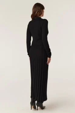 Holland Merino Dress - Black