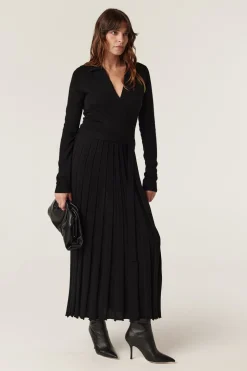Holland Merino Dress - Black