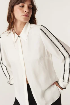 Ivory Blouse - White