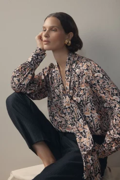 Kennedy Blouse - Paisley Print
