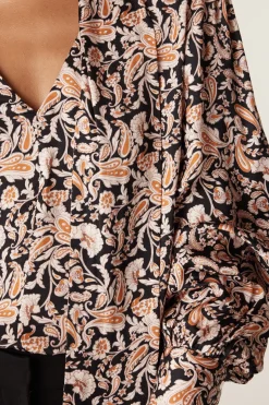 Kennedy Blouse - Paisley Print