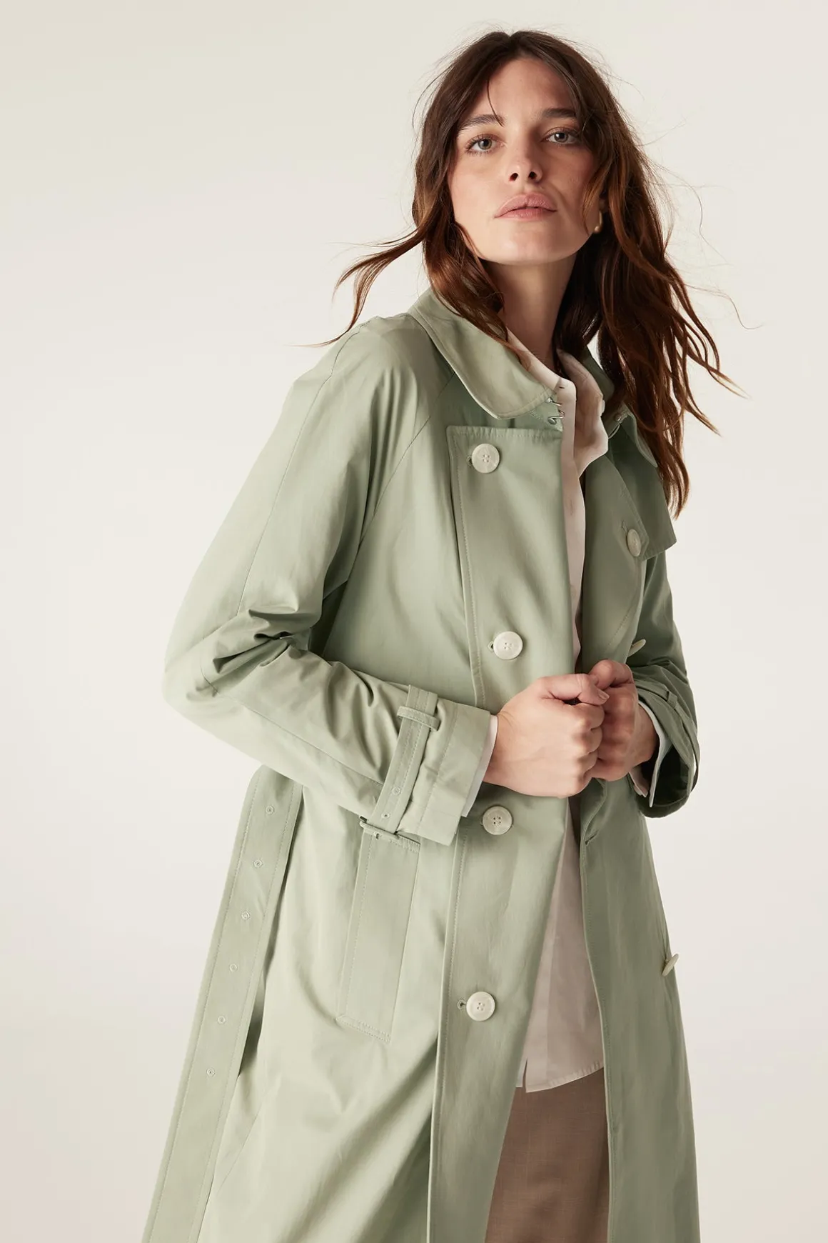 Luna Trench - Sage Green