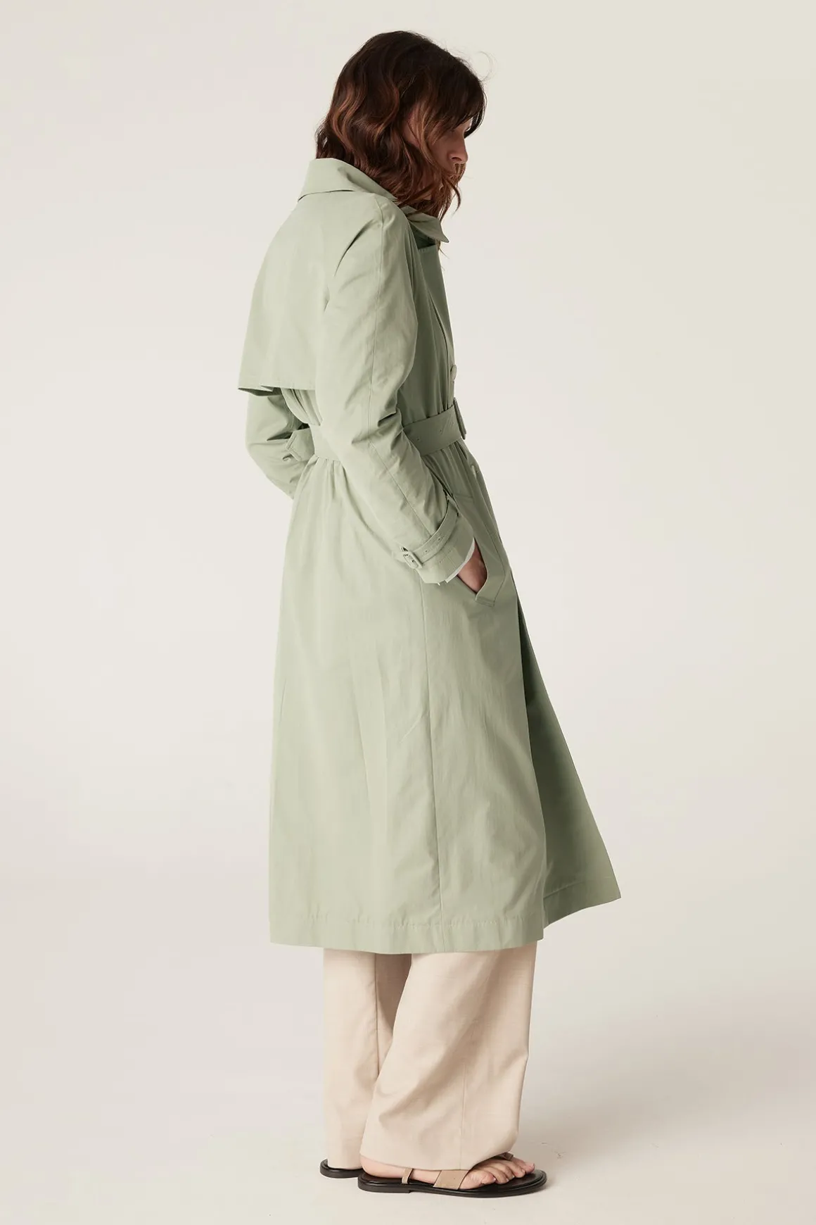 Luna Trench - Sage Green