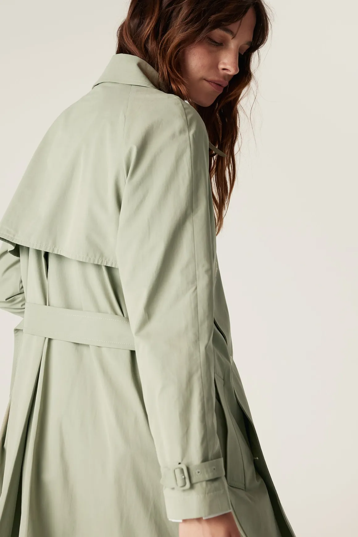 Luna Trench - Sage Green