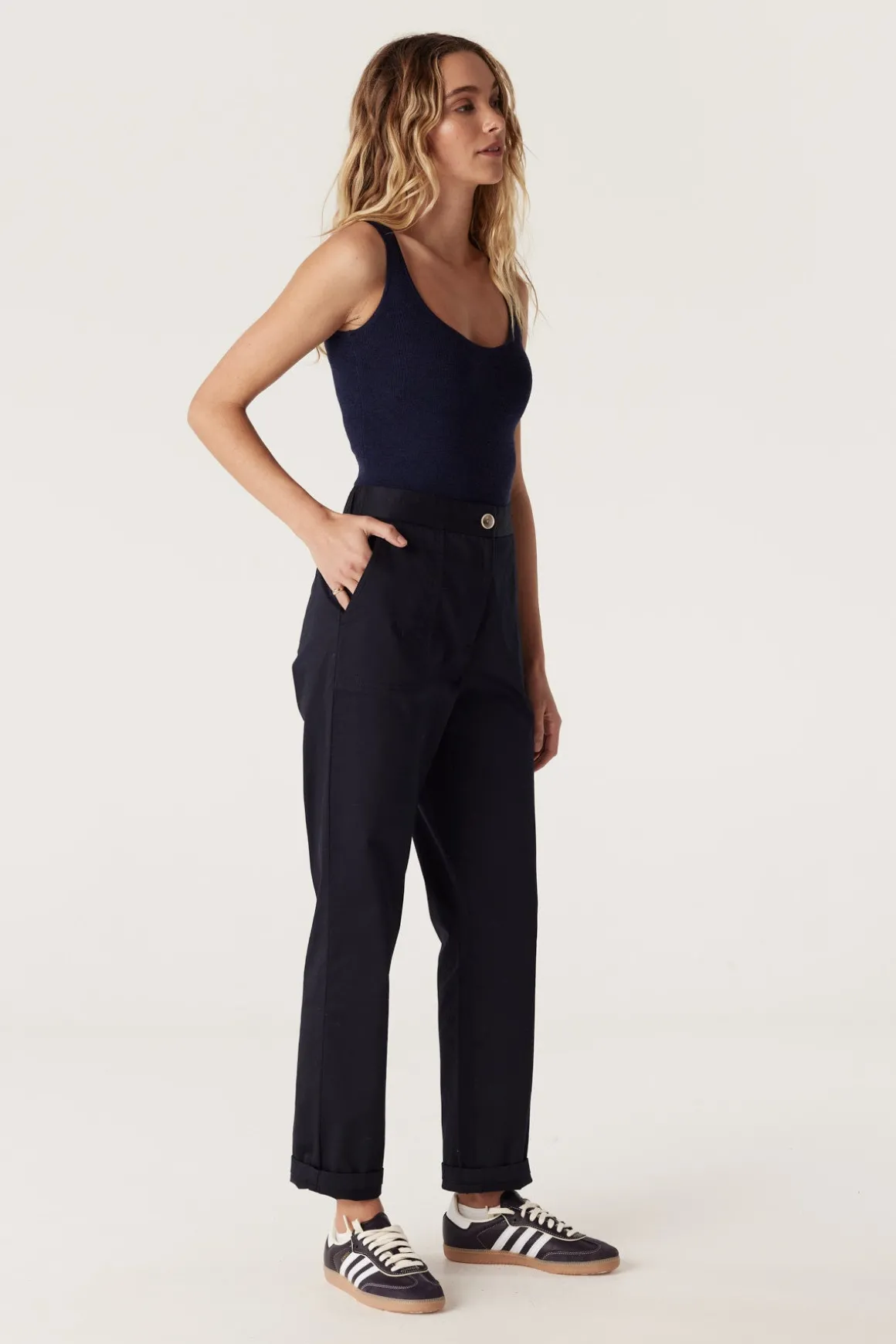 Mari Pant - Navy