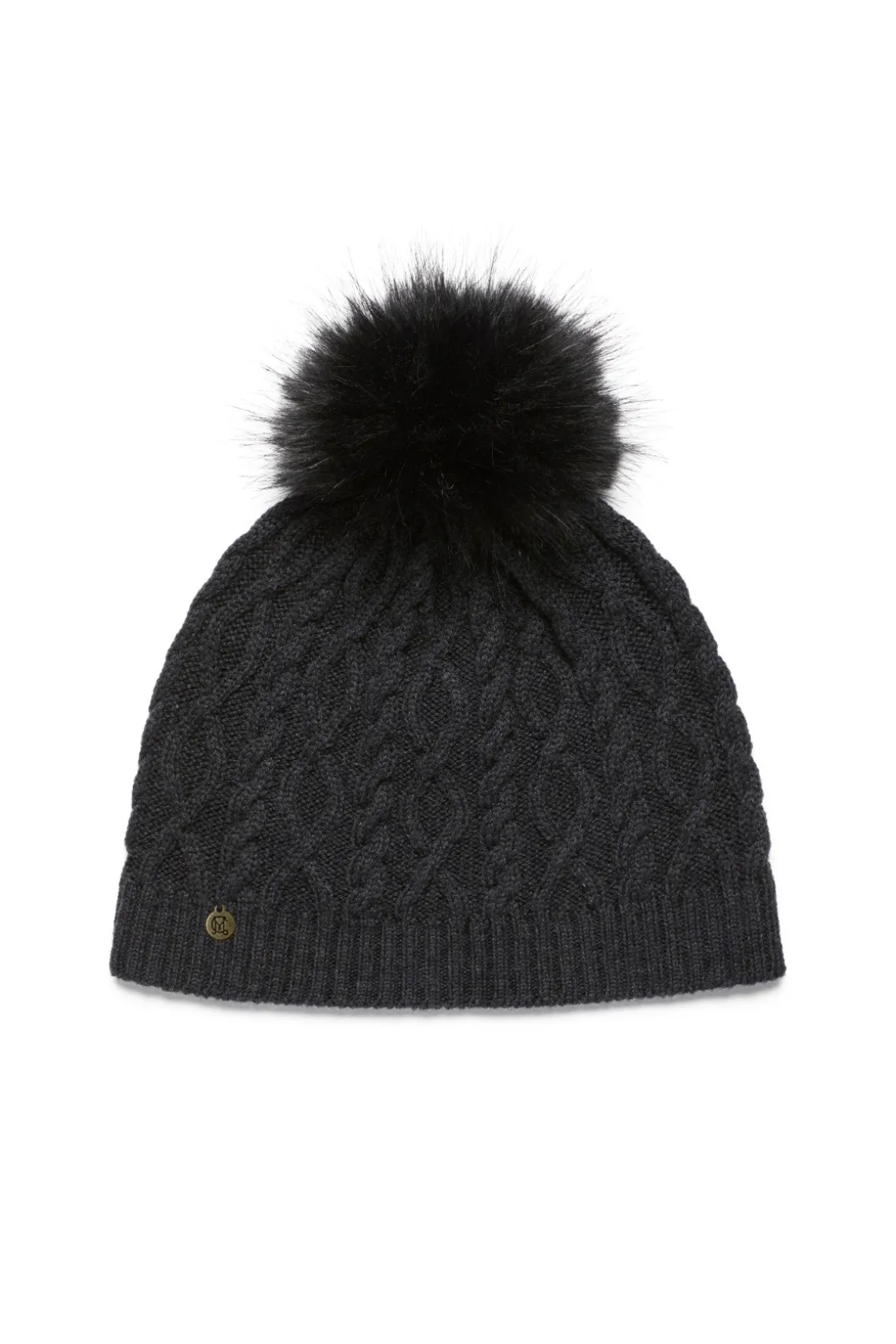 Merino Beanie - Charcoal