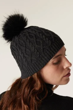 Merino Beanie - Charcoal