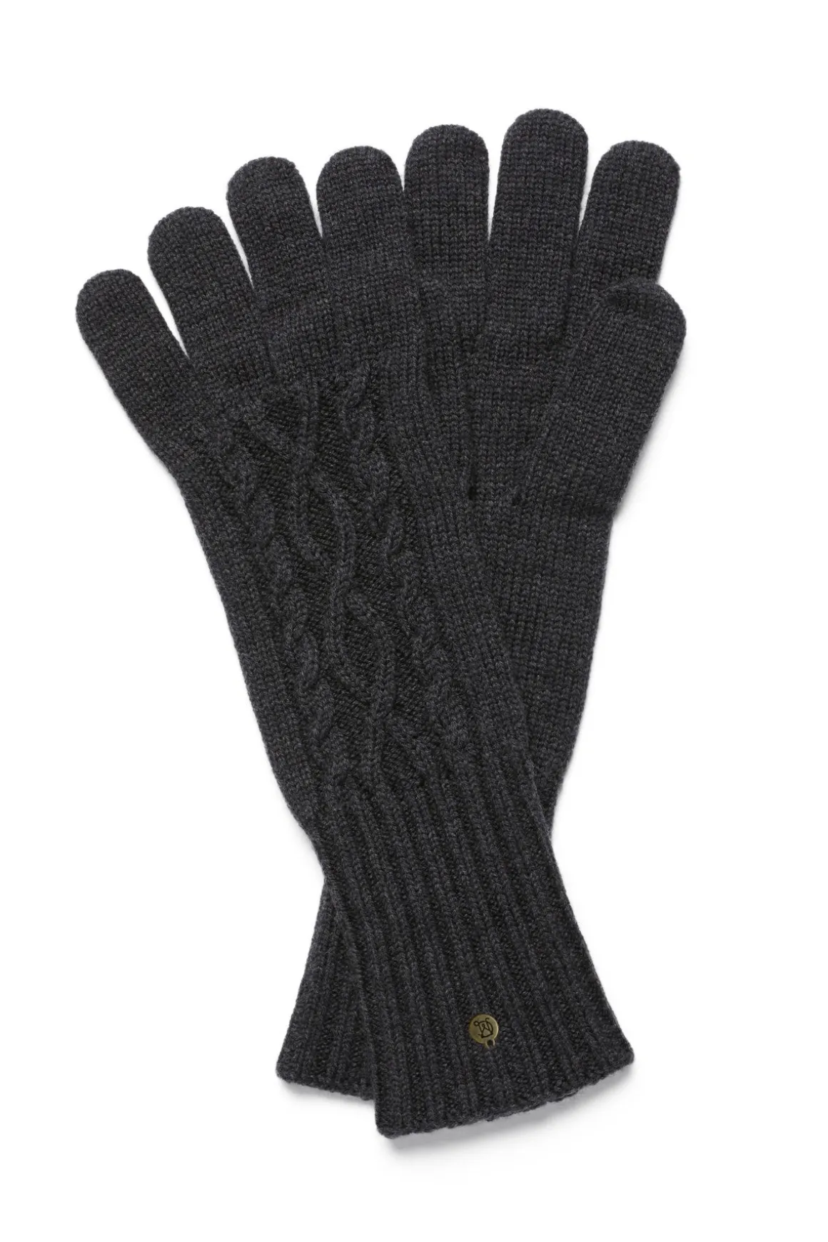 Merino Gloves - Charcoal