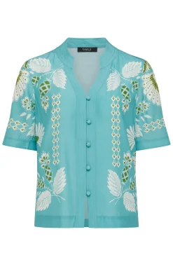Miami Blouse - Scarf Print