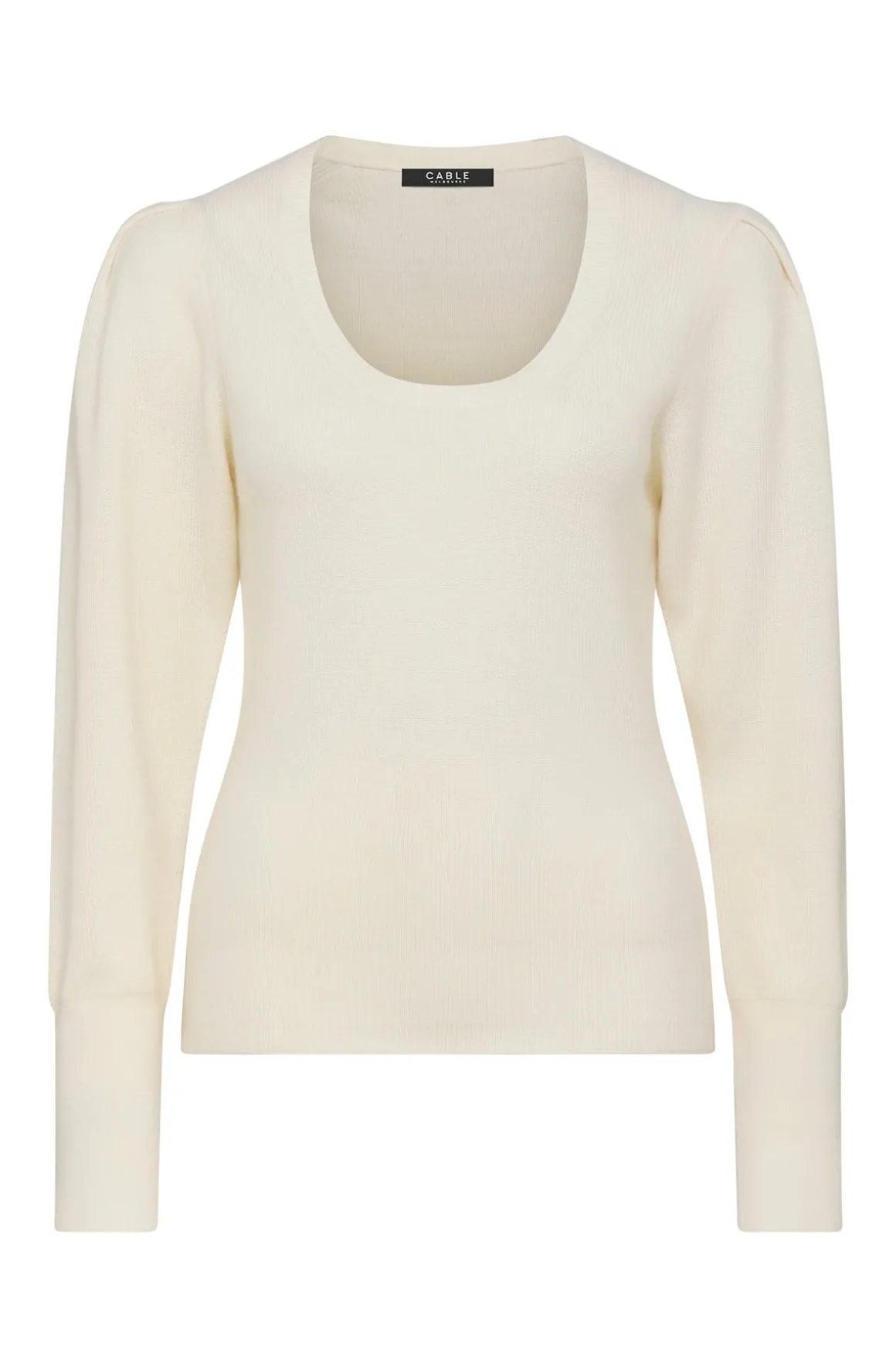 Miranda Merino Jumper - Milk