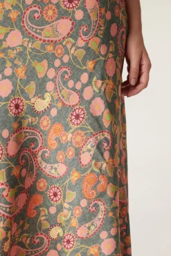 Poppy Midi Dress - Paisley