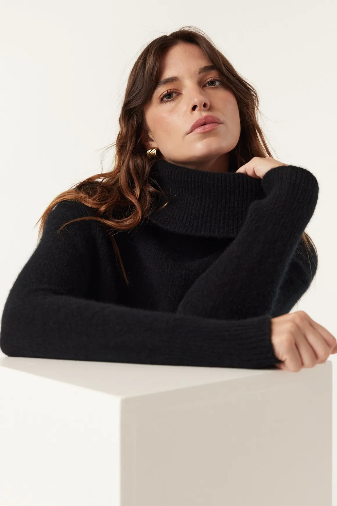 Pure Cashmere Weekend Jumper - Black