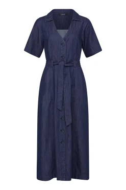 Remy Dress - Indigo