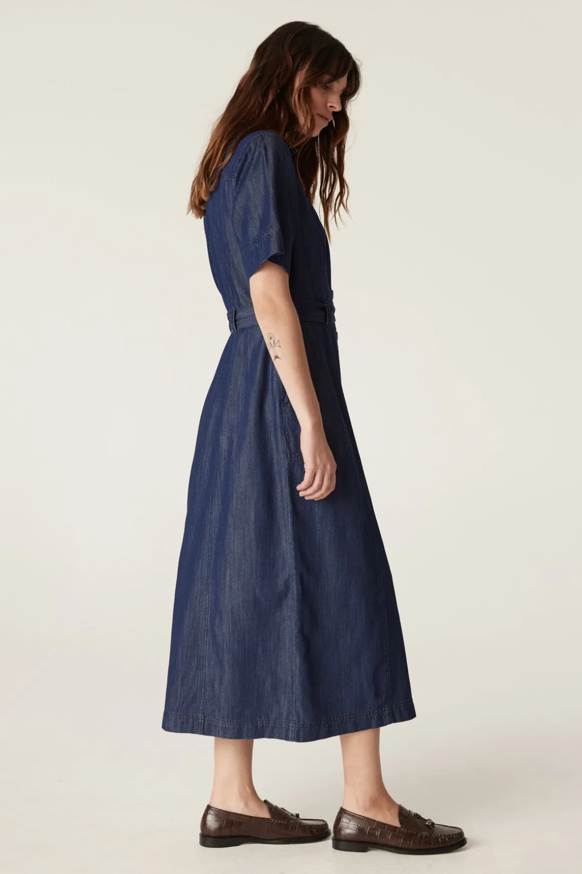 Remy Dress - Indigo