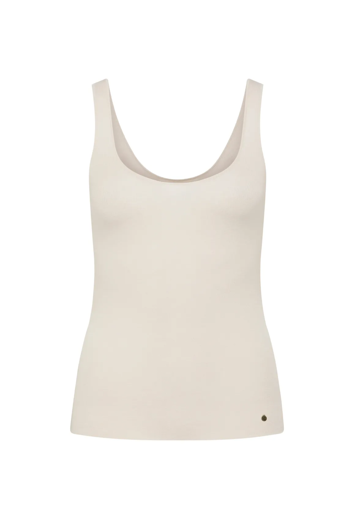 Superfine Merino Singlet - Ecru