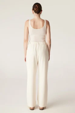Superfine Merino Singlet - Ecru