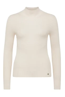 Superfine Merino Turtle Neck - Ecru