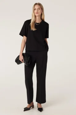 Tate Wide Leg Pant - Black