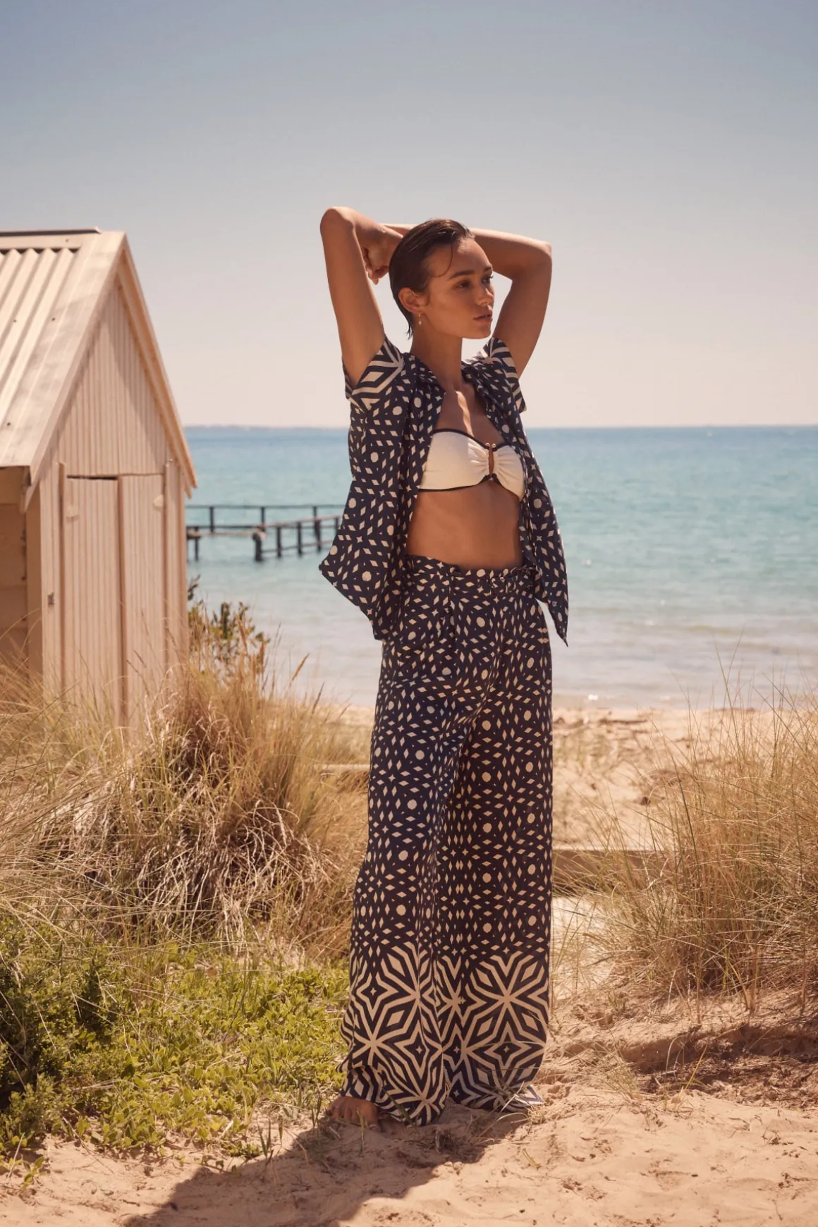 Temple Pant - Mosaic Print