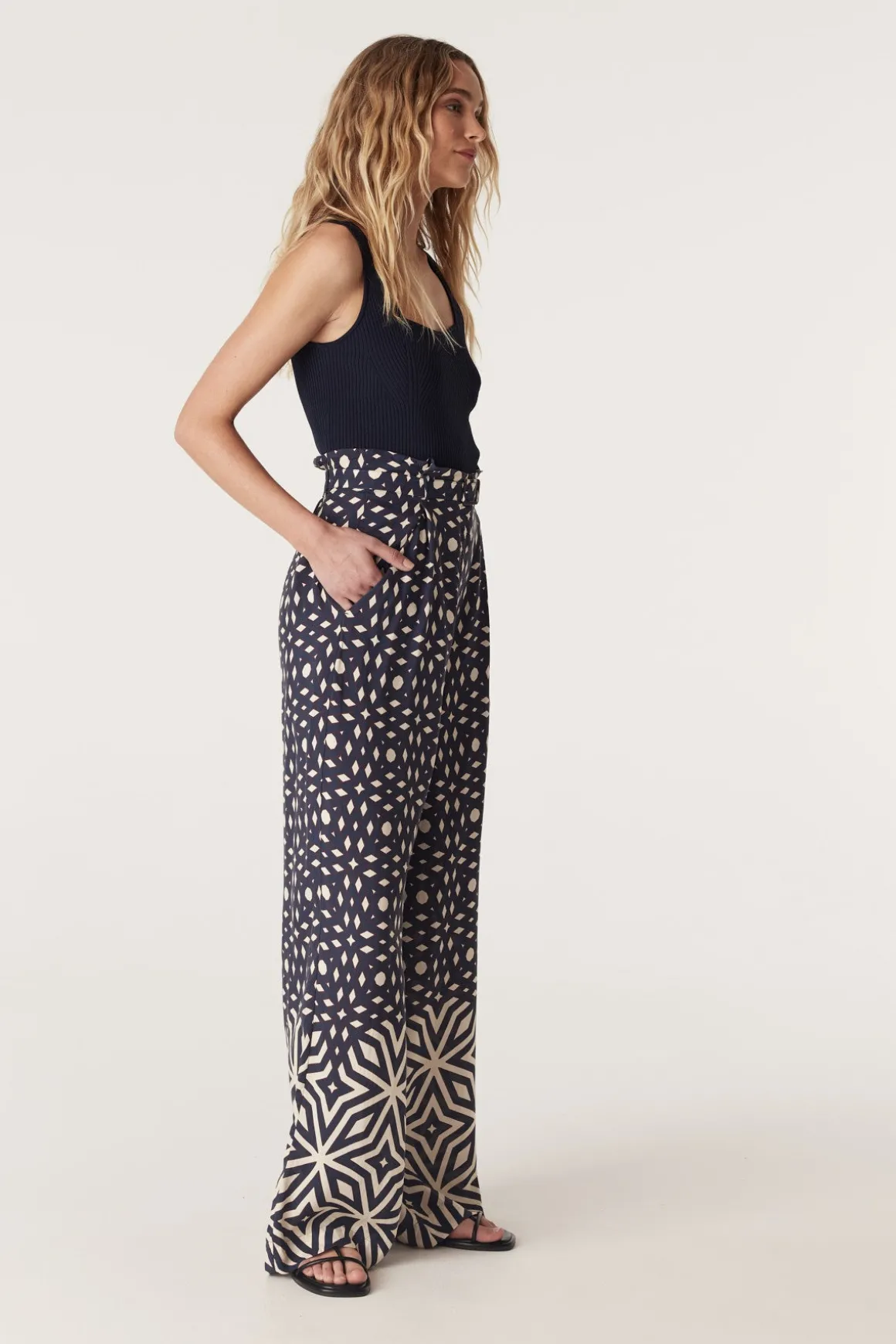 Temple Pant - Mosaic Print