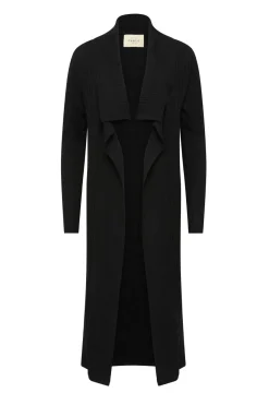 The Beaumont Merino Cardigan - Black